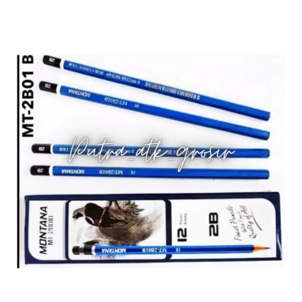 

PENSIL 2 B MONTANA 12PCS
