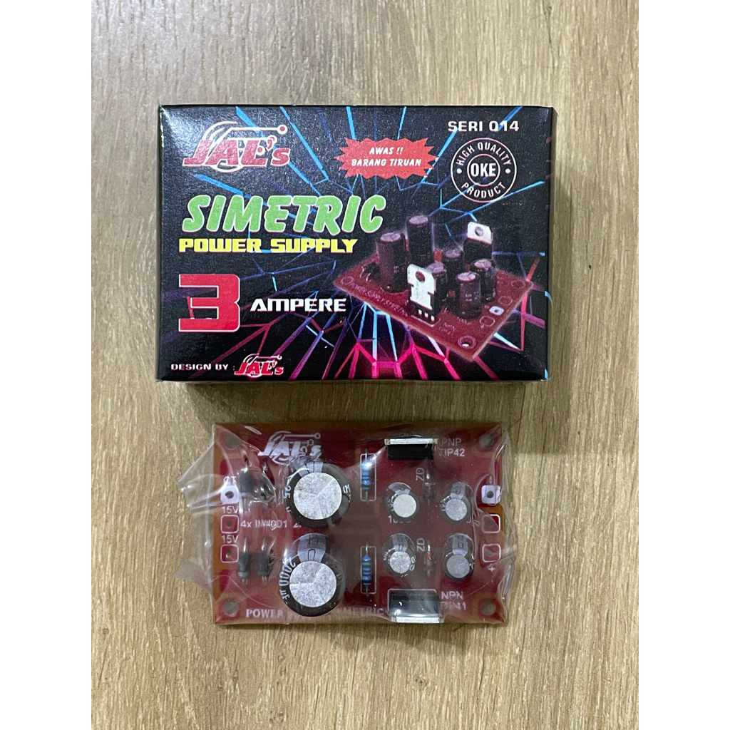 RAKITAN SIMETRIS POWER SUPPLY JAL 12V/15V 3A