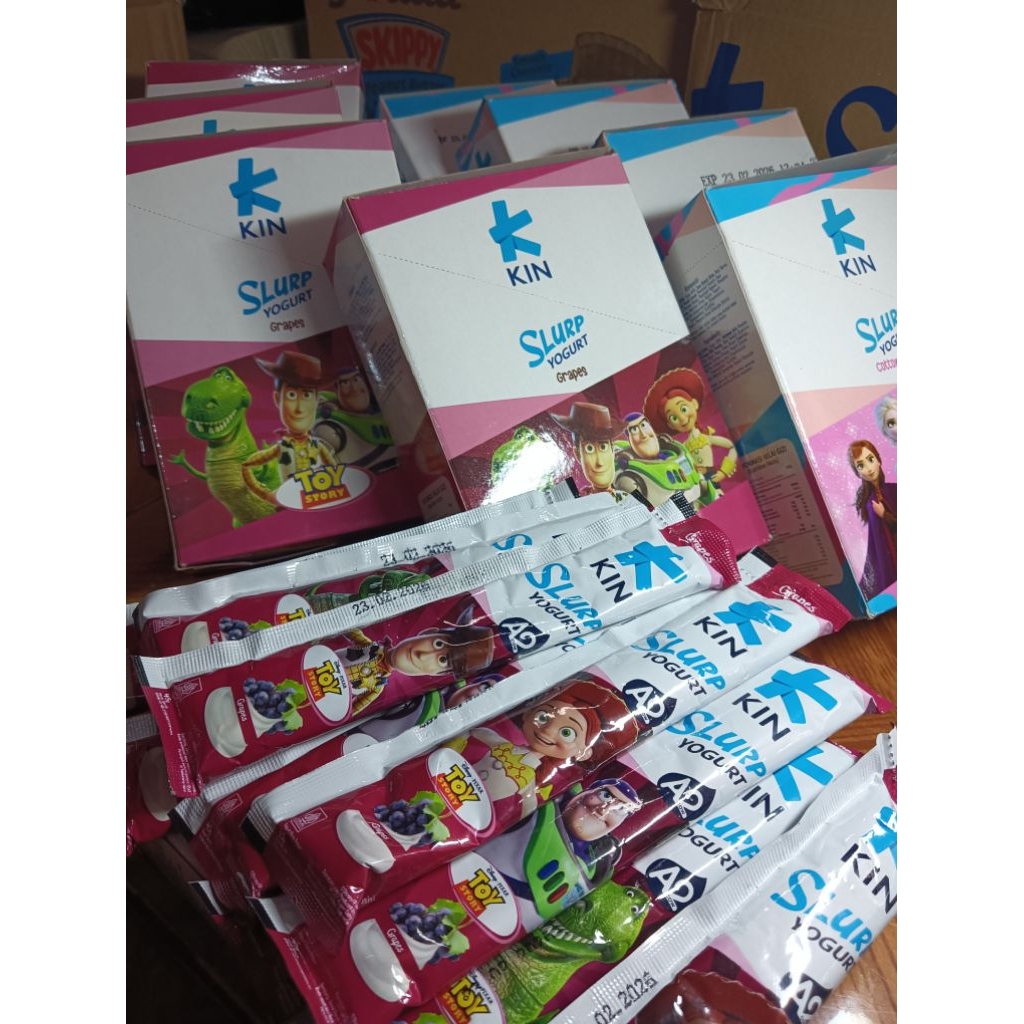 

PROMO !! KIN YOGURT stik 45ml 1pak isi 10saset