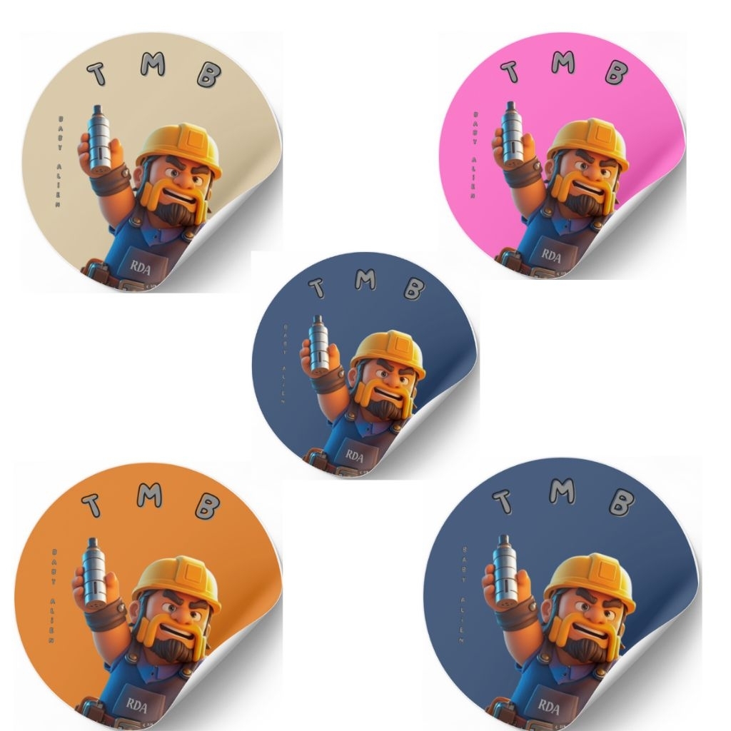 

sticker warna warna isi 10