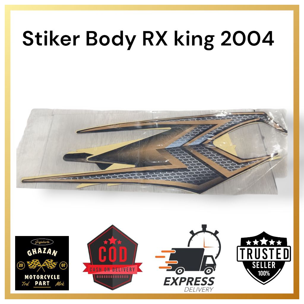 Stiker RX King 2004 Model Original – Cutting Sticker Body Motor