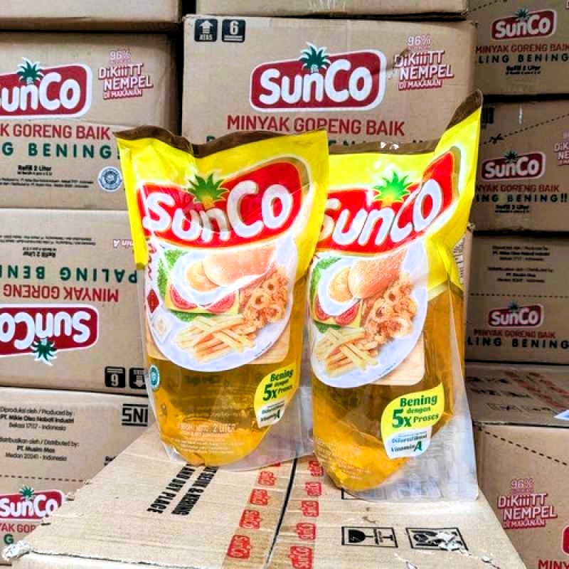 

Minyak Goreng SUNCO 2 Liter | Minyak Sawit Kemasan Ekonomis Harga Murah