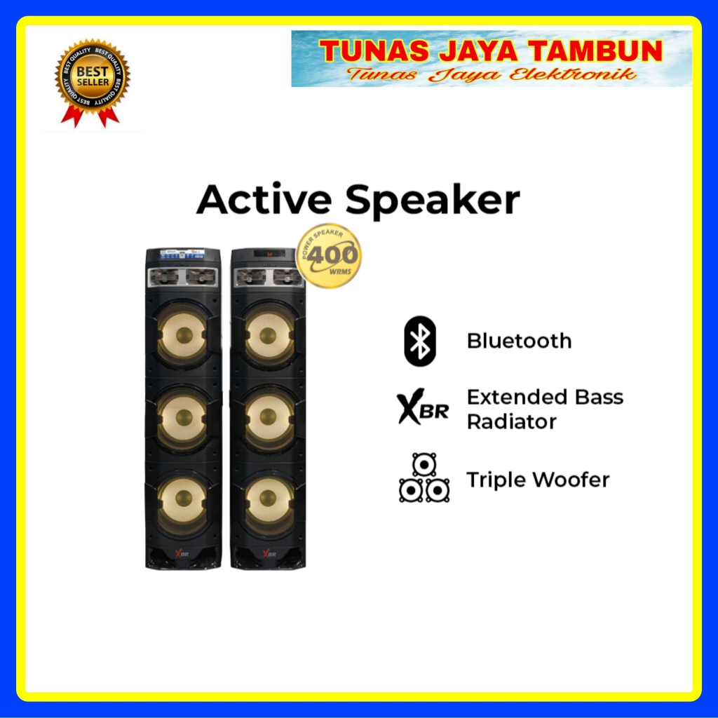 SPEAKER AKTIF POLYTRON PAS 10DF38 / POLYTRON PAS 10DF38 / POLYTRON SPEAKER BLUETOOTH PAS 10 DF 38