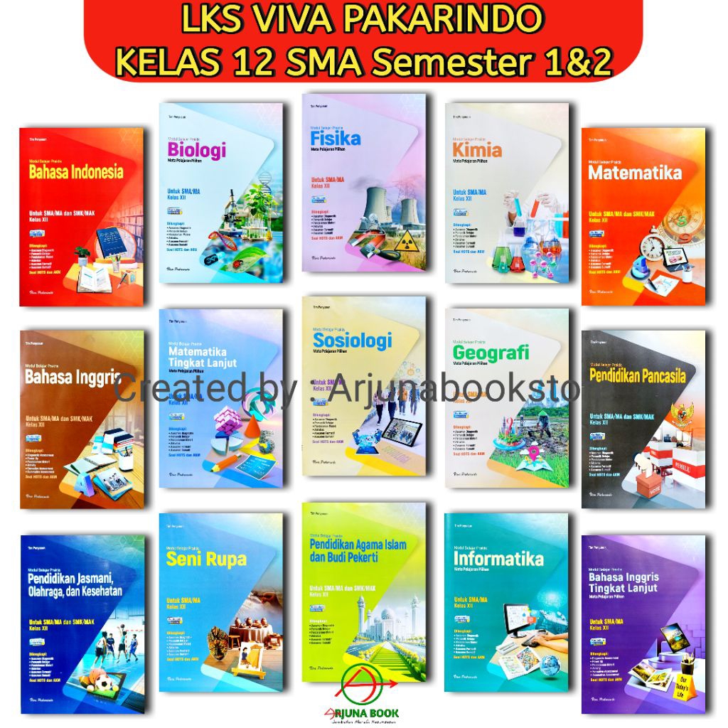 LKS VIVA PAKARINDO KELAS 12 SMA/MA Kurikulum MERDEKA Tahun Ajaran 2025 - 2026