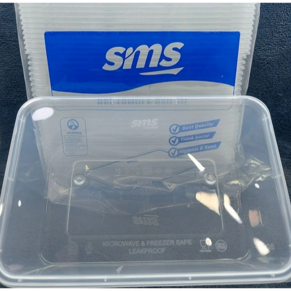 THINWALL KOTAK MAKAN/BOX PLASTIK BENING 650ML