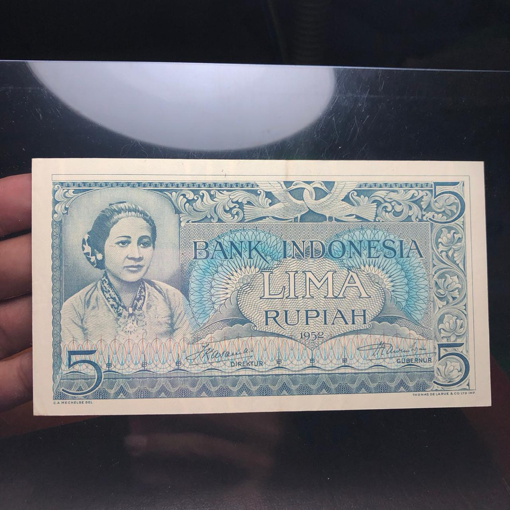 Uang Kuno 5 Rupiah Budaya Atau Kartini 1952