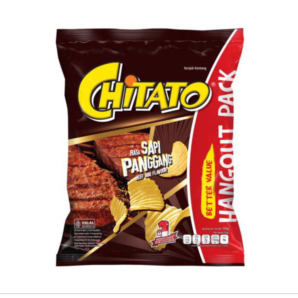

CHITATO Kripik kentang sapi panggang 120gram