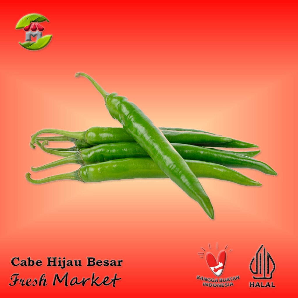 

[JAKTIM] Cabe Hijau Besar Pack 250gr