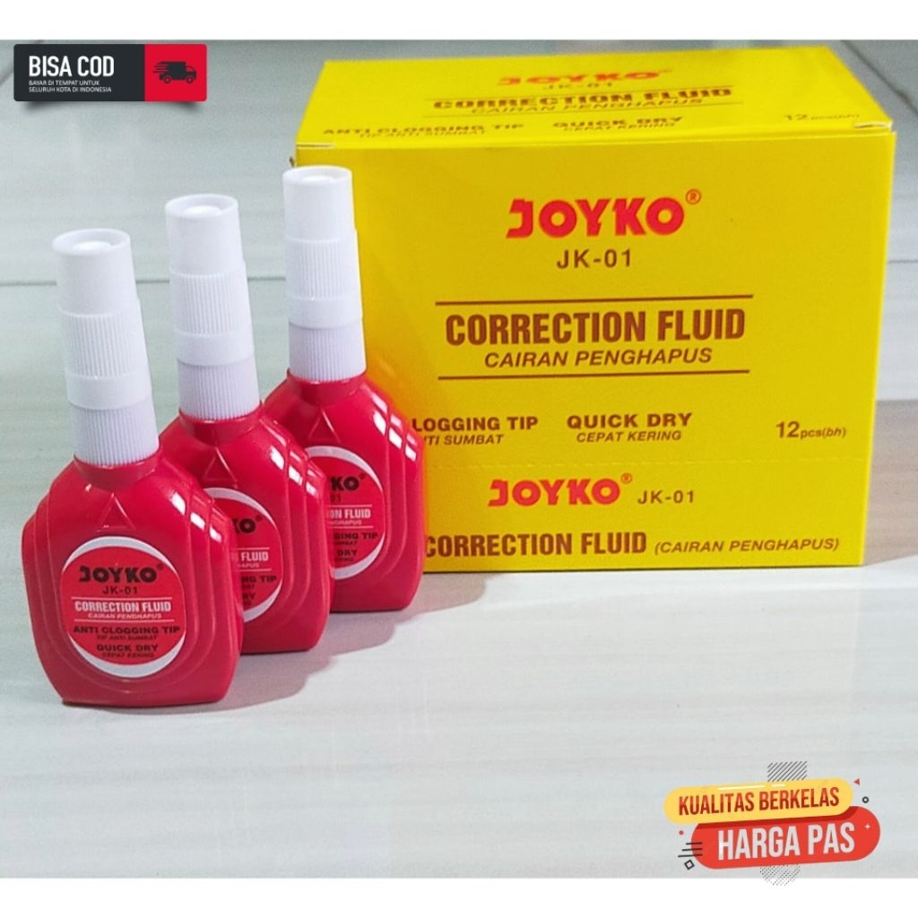 

TIPE X JOYKO JK-01 1 BOX ISI 12 PCS