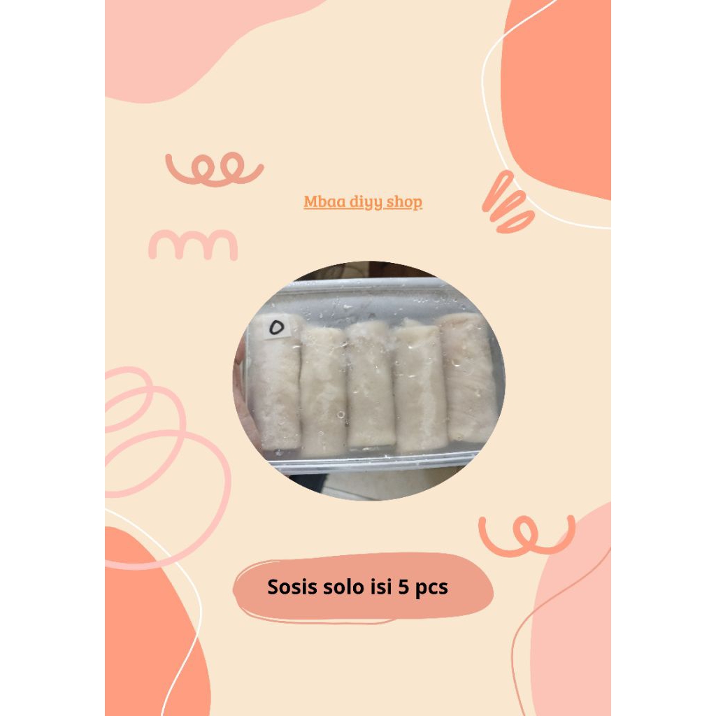 

sosis solo isi ayam suwir