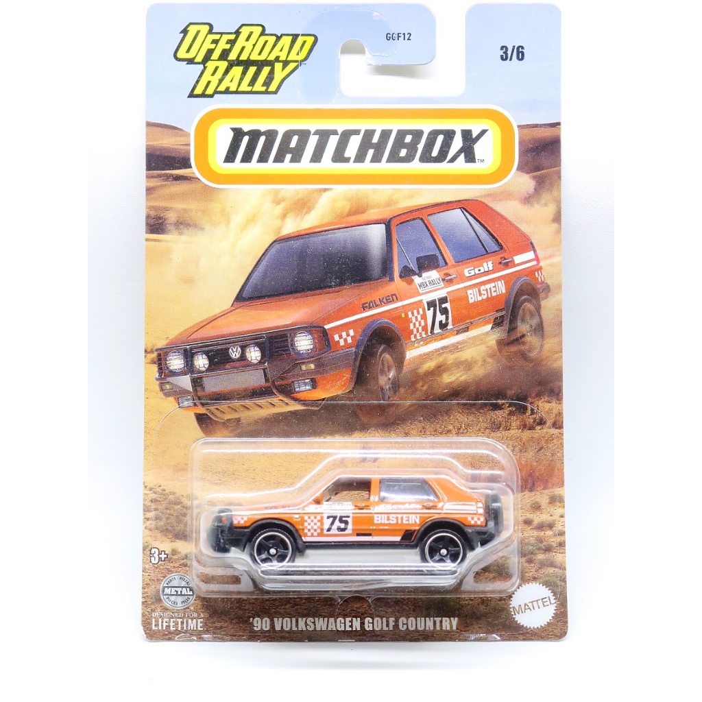 Matchbox '90 Volkswagen VW Golf Country - Off Road Rally