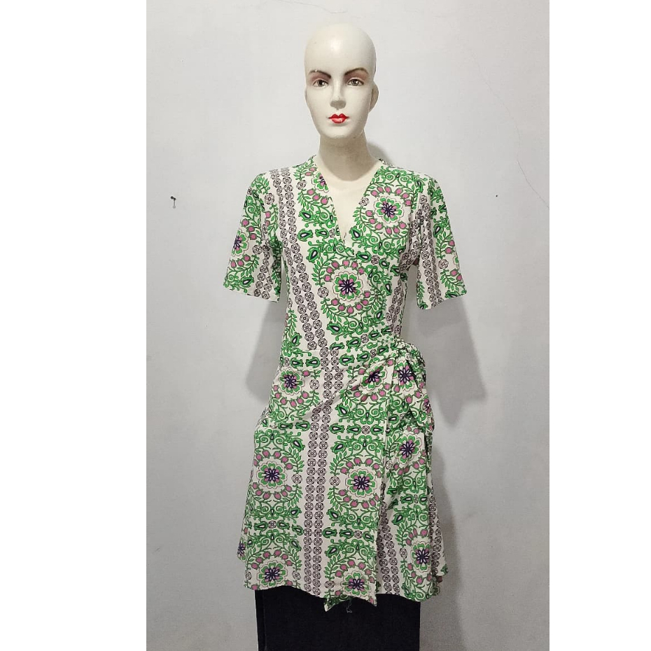Dress Kimono Wanita Motif Batik