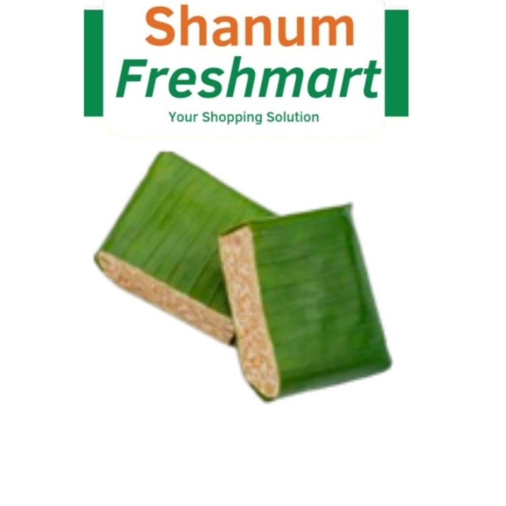 

Tempe Kedelai Bungkus Daun Ukuran Setengah Papan Fresh By Shanum FreshMart