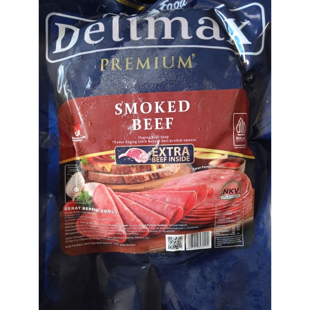 

Delimax Smoked Beef Premium 200gr