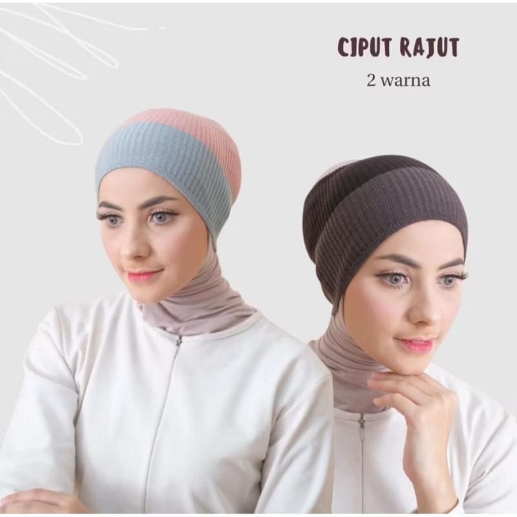 Inner rajut 2 warna 10 pcs