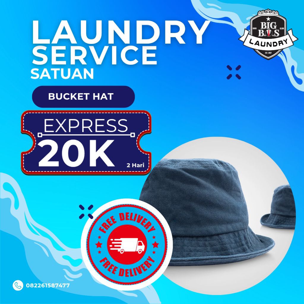 JASA LAUNDRY TOPI BUCKET