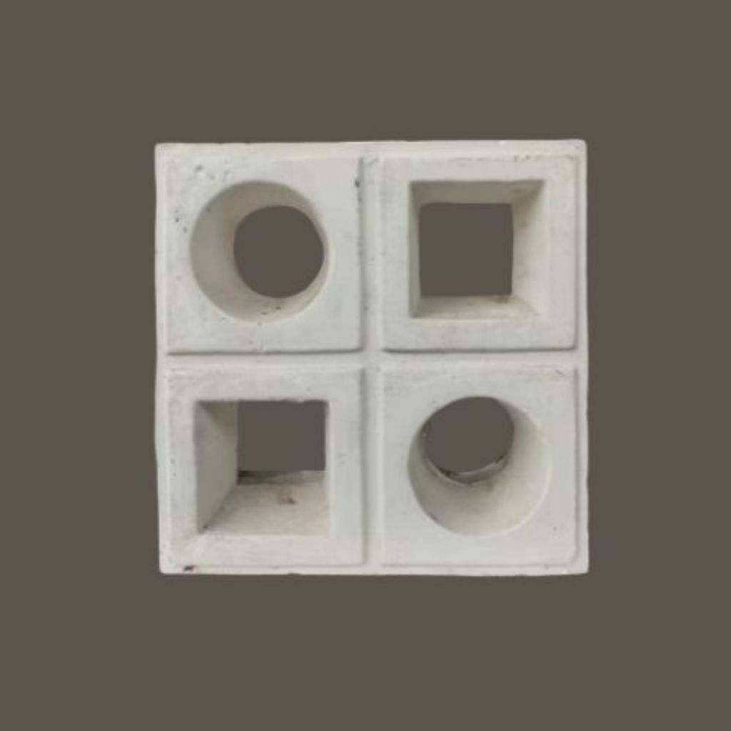 Cetakan Roster / Cetakan Loster Cetakan angin angin FIBER MINIMALIS 20X20