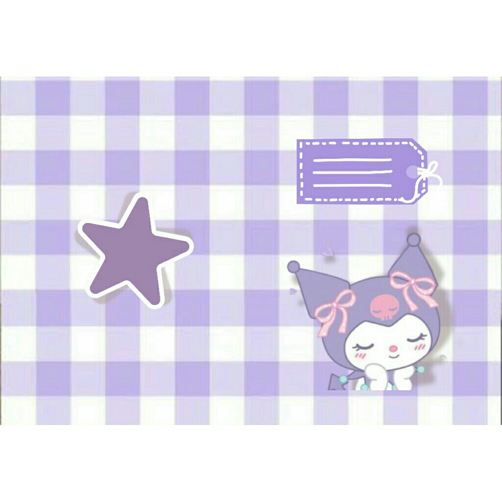 

SAMPUL BUKU CUSTOM kuromi by tithamisu