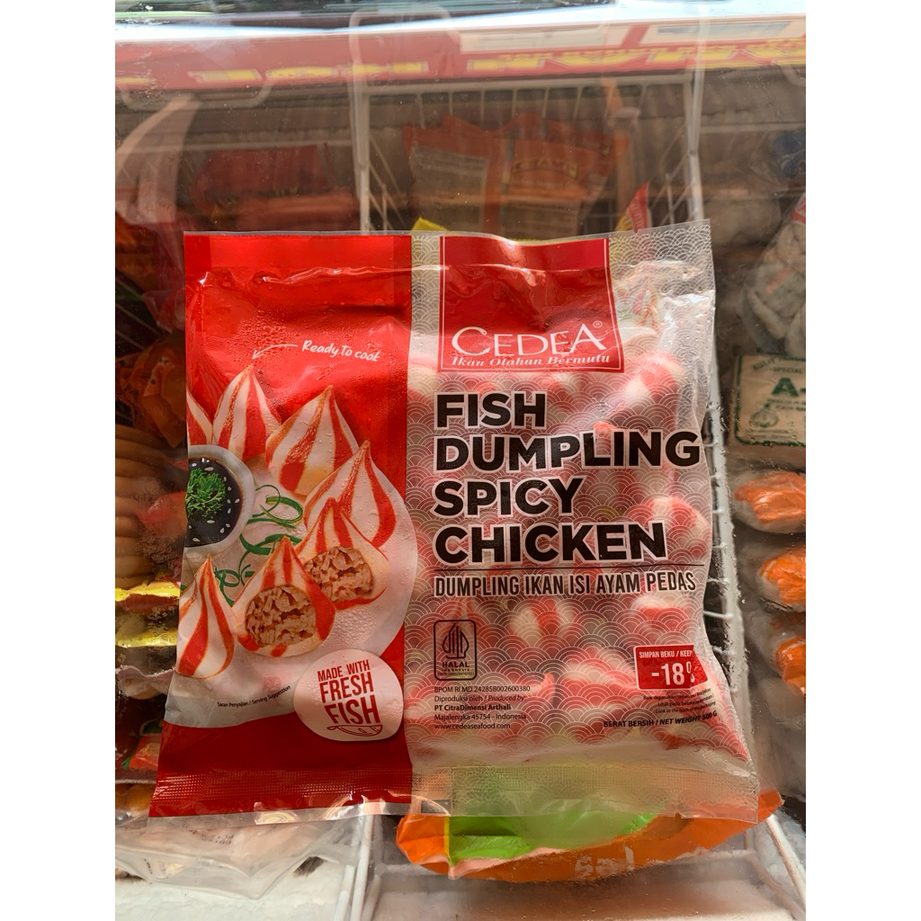 

CEDEA - FISH DUMPLING SPICY CHICKEN 500g