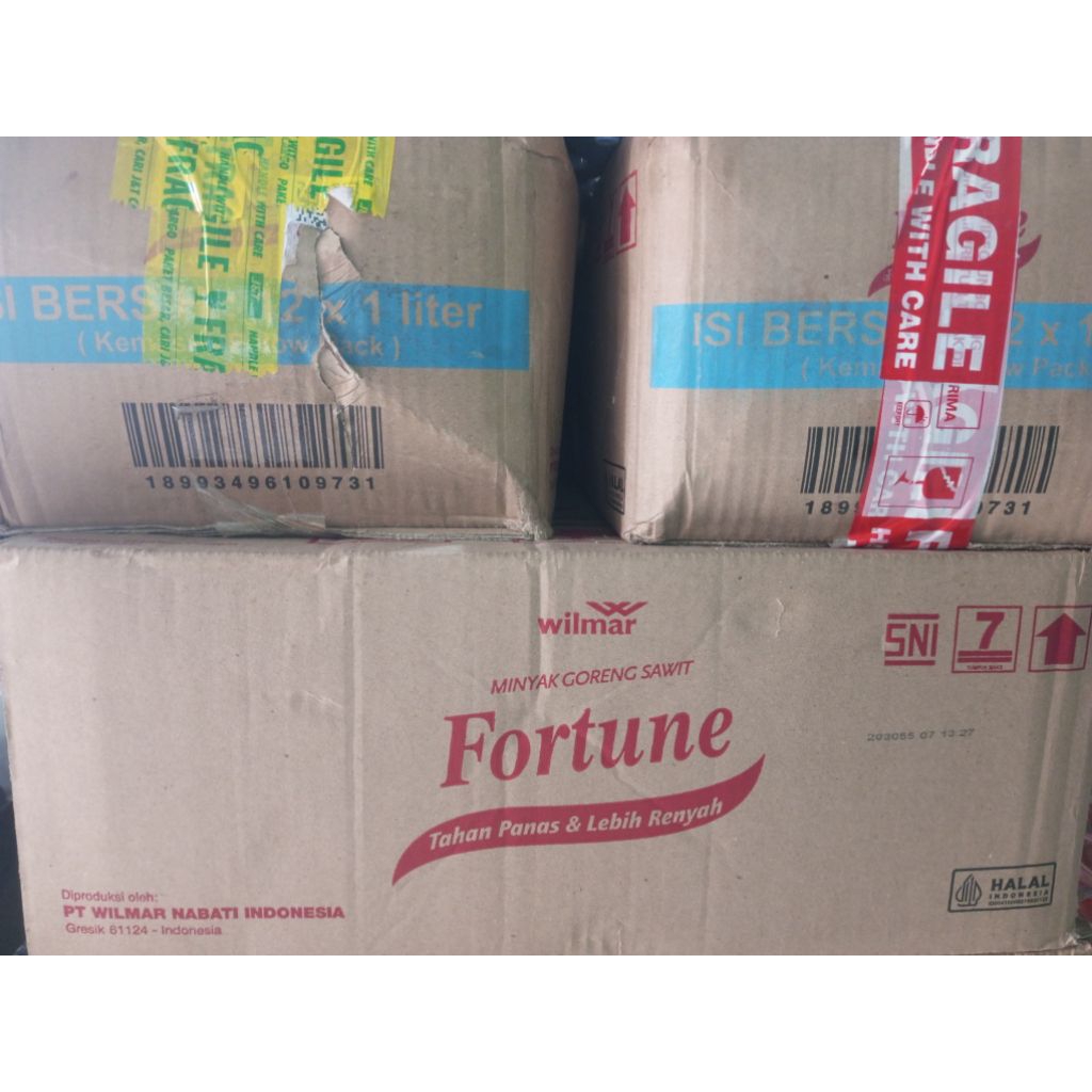 

Fortune bantal 1 liter 1 dus isi 12 pcs