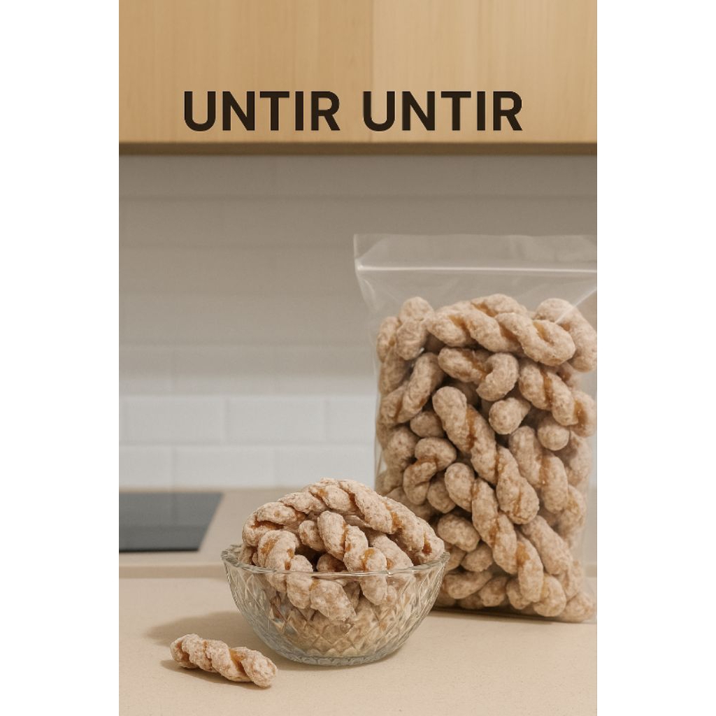 

Raja Snack || Untir Untir kemasan 250 Gram, 500 Gram, 1 Kg