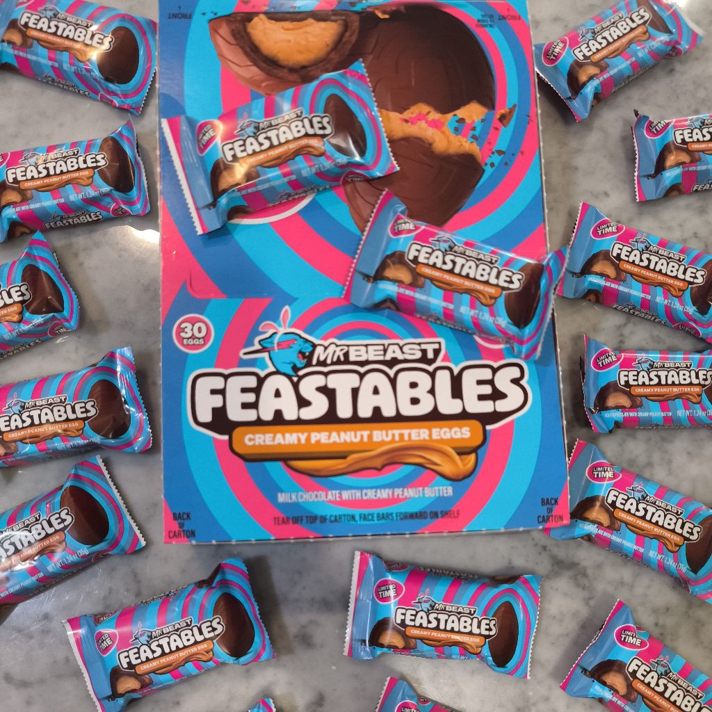 

Feastables Creamy Peanut Butter Eggs 35 gram's mini pack