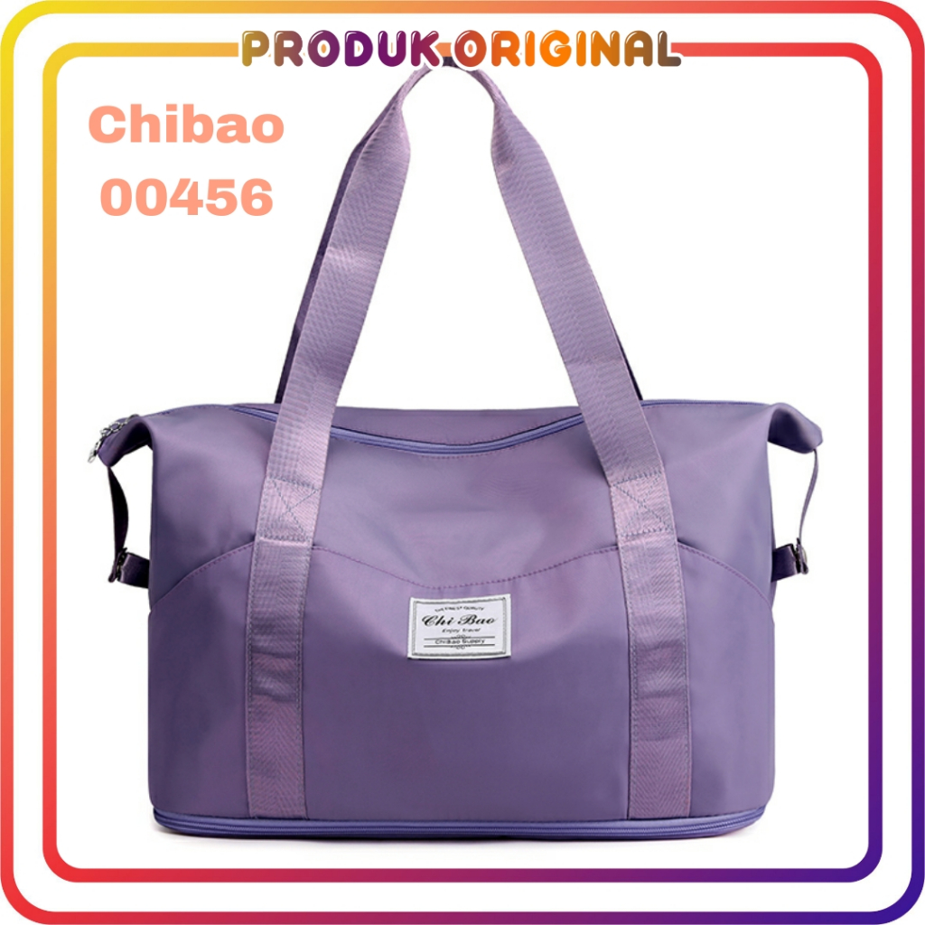 Chibao - Travel Bag CHIBAO 00456 tas nilon anti air tas baju wanita travel bag kekinian