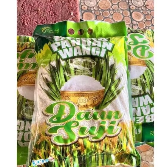 

(DAPAT 5) BERAS DAUN SUJI 5LT MIJI PUNEL EMPUK