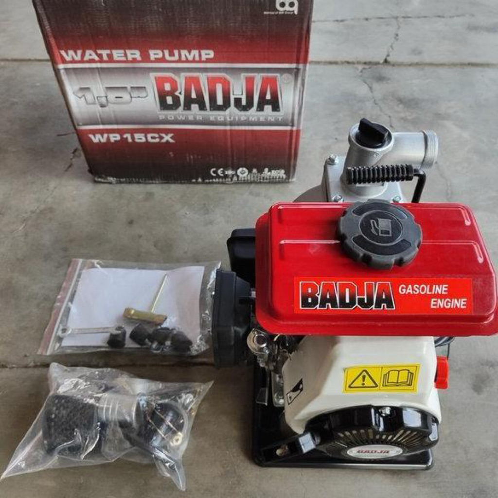 Mesin Water Pump Alkon Kecil Pompa Sedot Air Irigasi Sawah 1.5" Inch Badja WP15CX