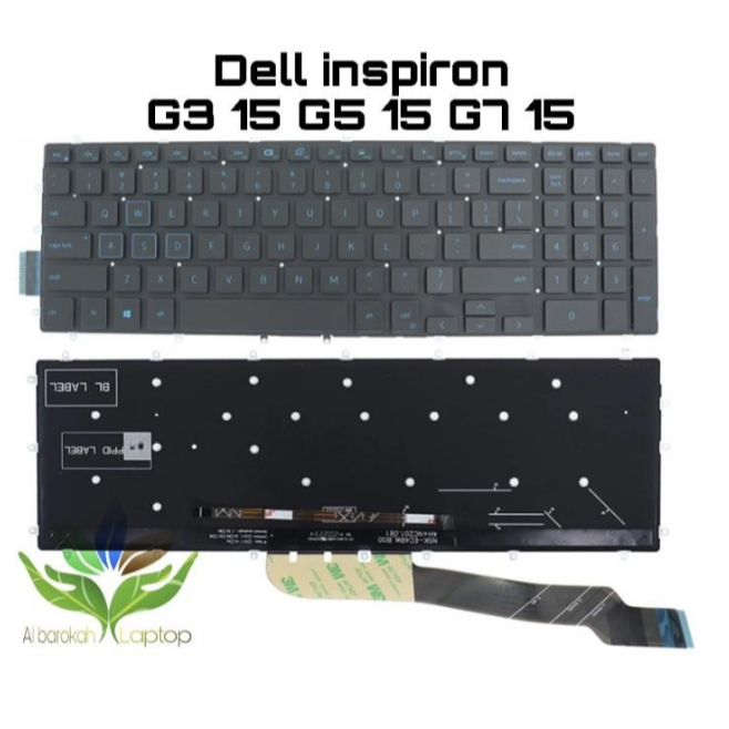 Keyboard dell inspiron G3 15 3579 G5 15 5587 G7 15 7588 7590 7790