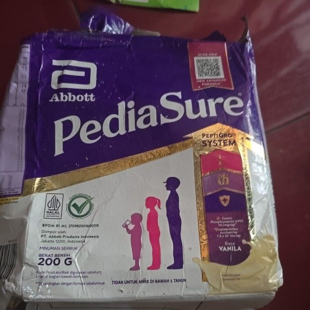

PEDIASURE VANILA 200G BOK