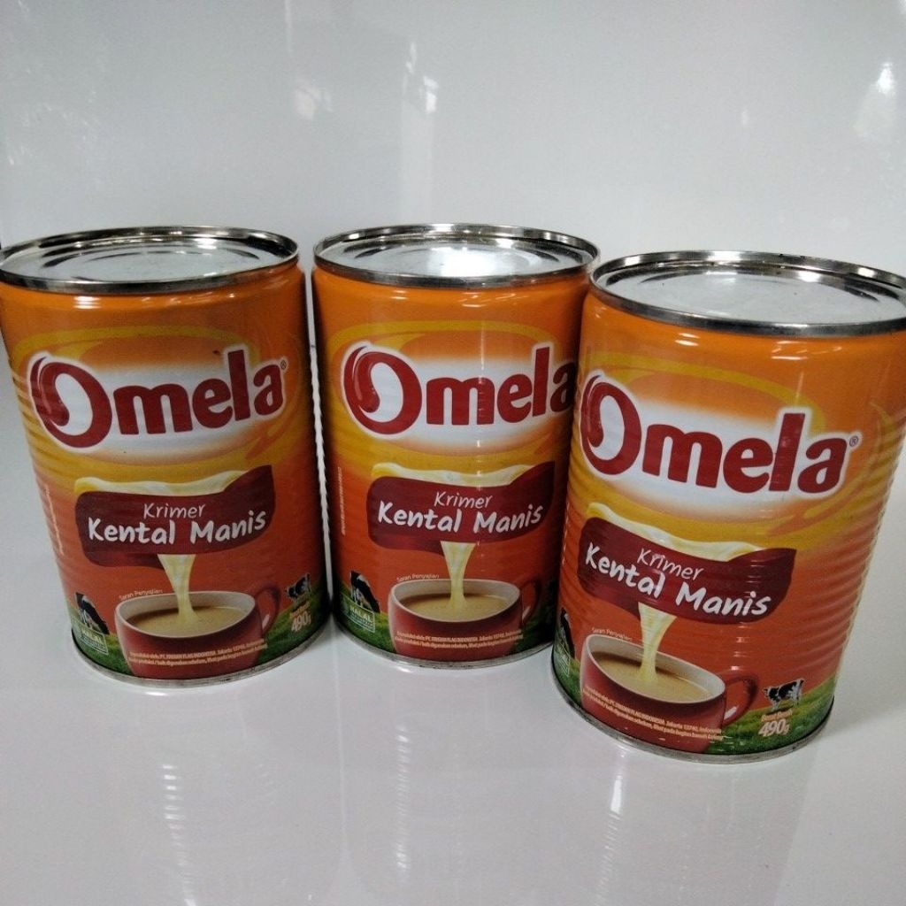 

Omela kental manis kaleng 490gr exp April 2026