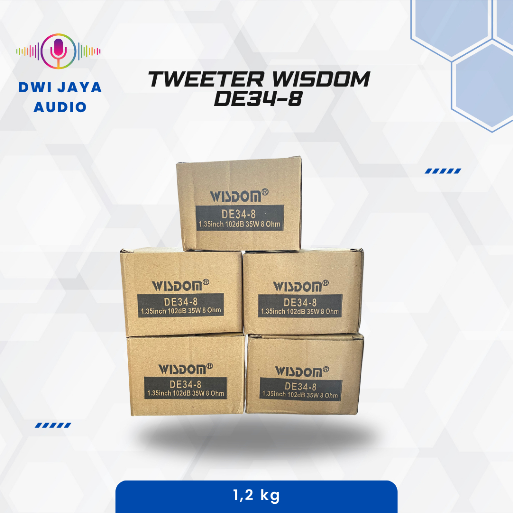 Tweeter Wisdom DE34-8 | Twiter Wisdom
