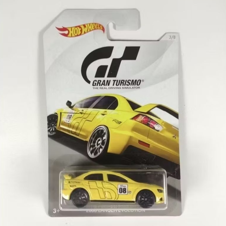 Hotwheels 2008 Mitsubishi Lancer Evolution Grand Turismo Kuning