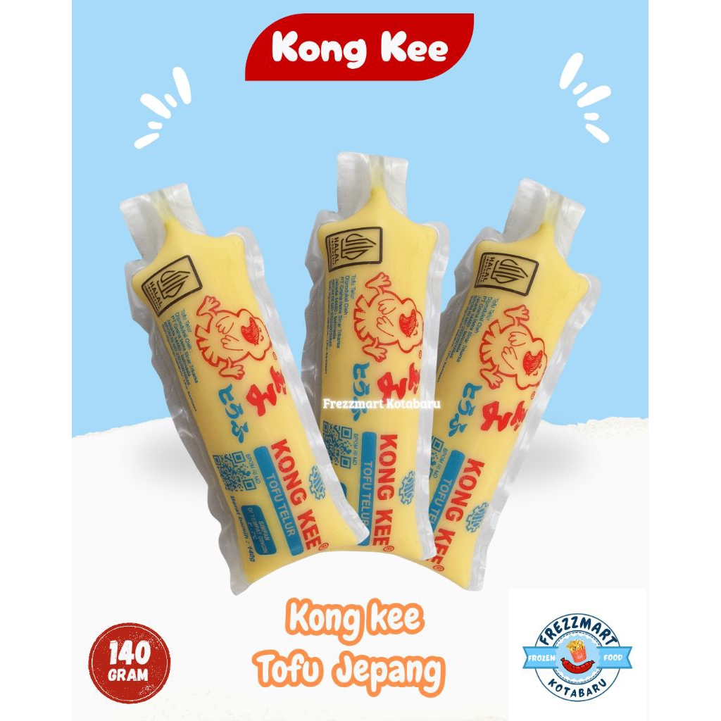 

Tahu Telur Kong Kee Egg Tofu 140 Gr Frozen Food Fresh Frezzmart Kotabaru