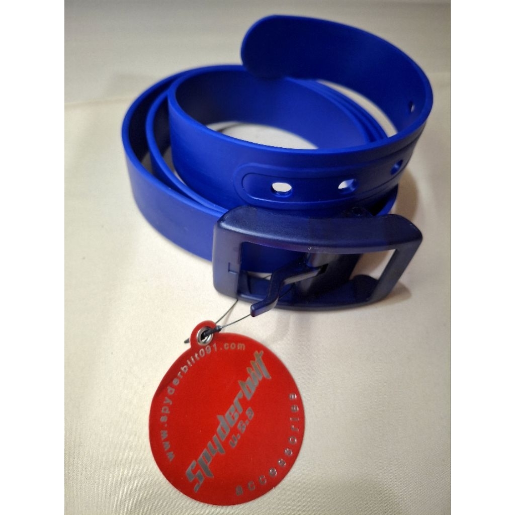 Ikat Pinggang Sport Spyderbilt USA Original Bahan Berkualitas Warna Biru