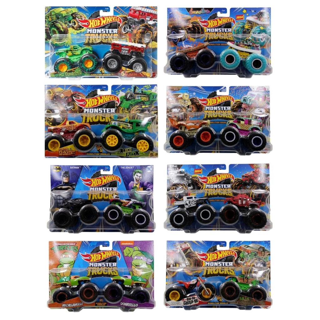 Hot Wheels Monster Trucks Demolition Doubles /Monster Trucks