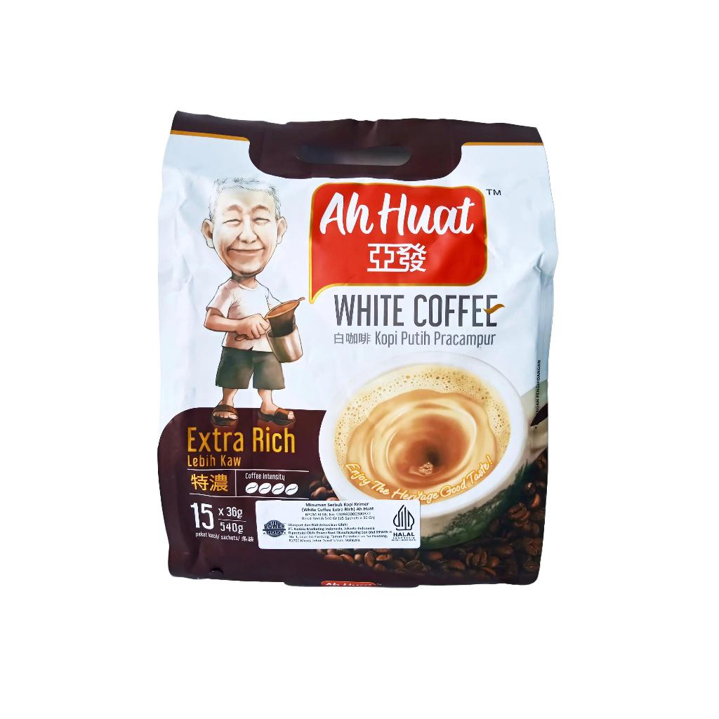 

Ah Huat White Coffee Extra Rich 15 Sachet Nikmati Kekayaan Rasa Kopi Putih