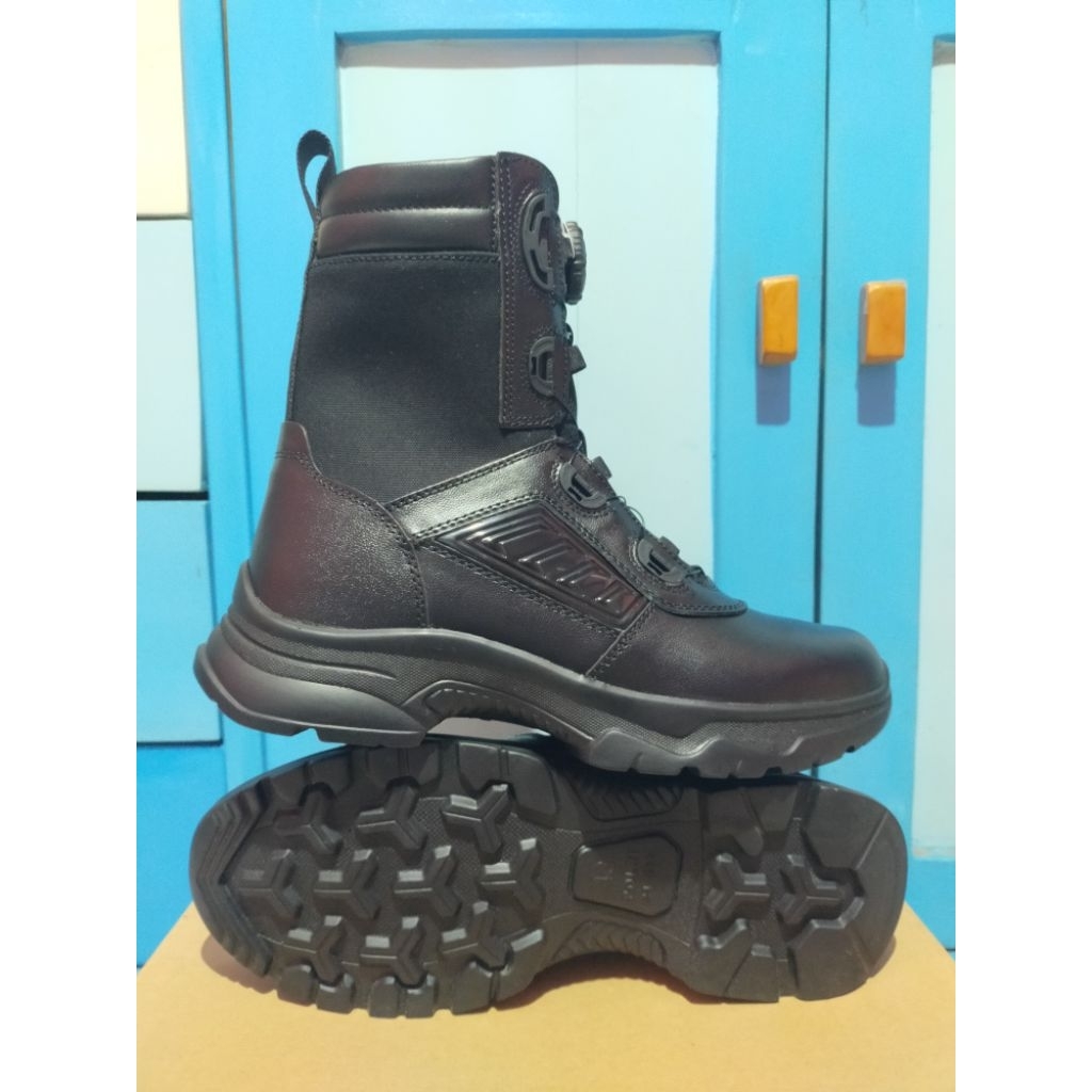 Jatah Polri Sepatu PDL Tali Putar Jatah Polri Terbaru