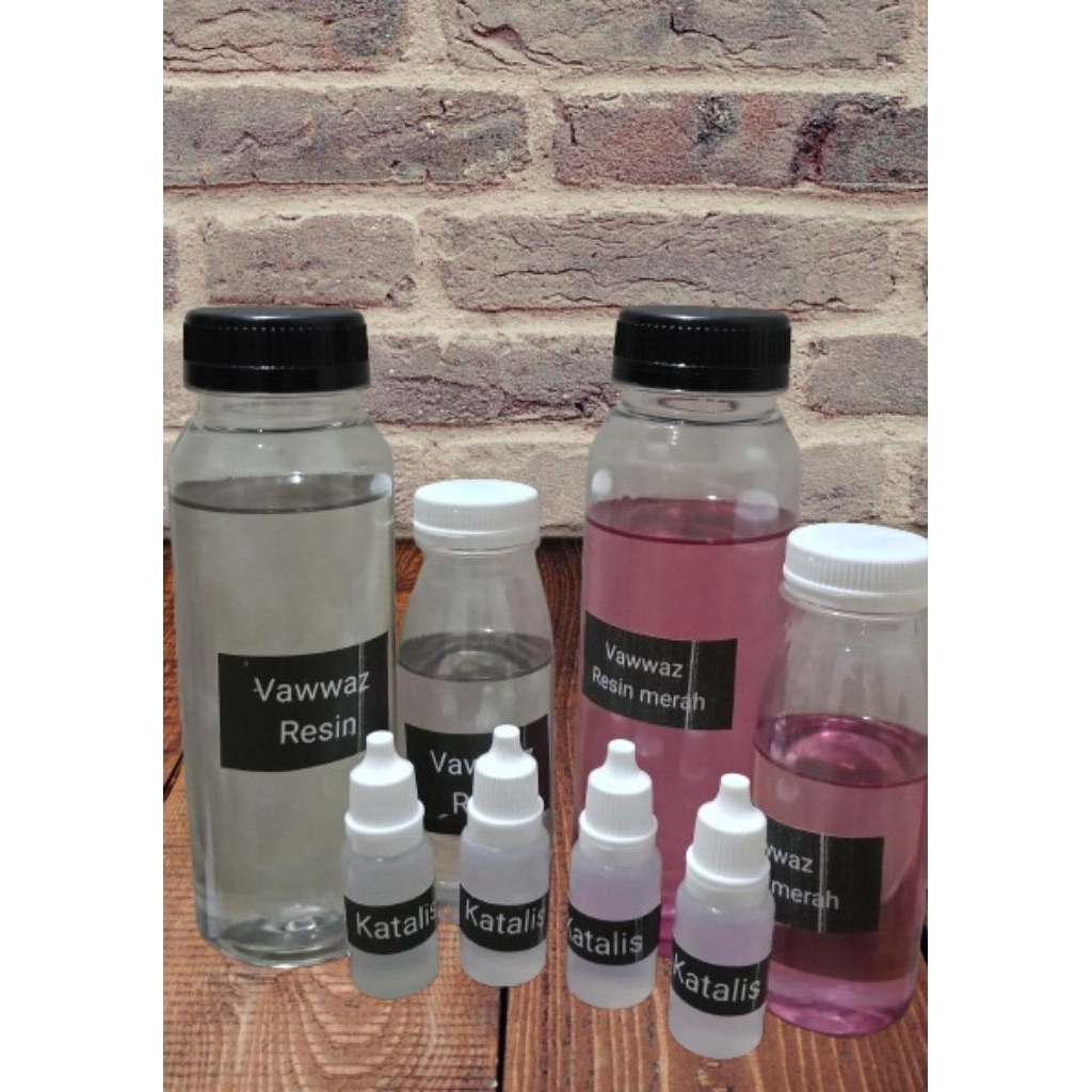 

Resin merah 200 gr fre katalis