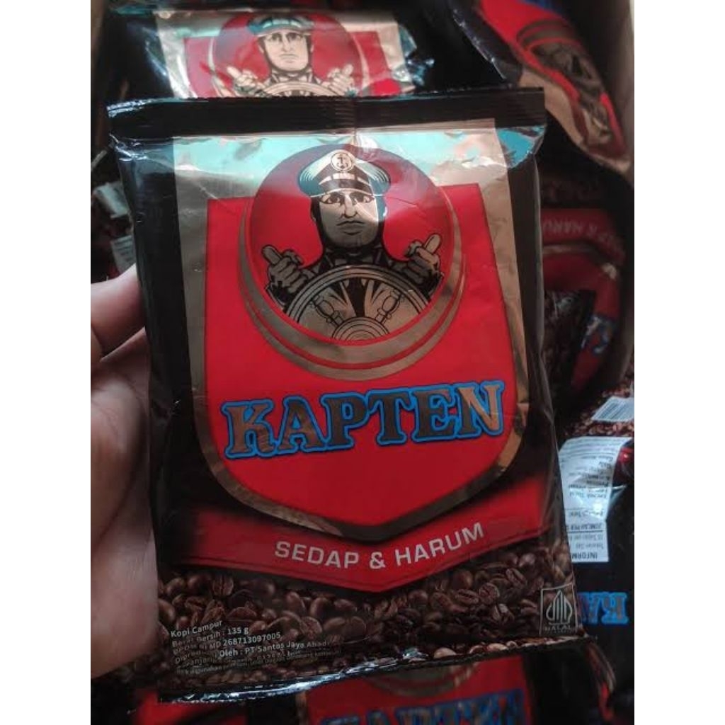 

Kopi Bubuk Kapten 60 gram renteng