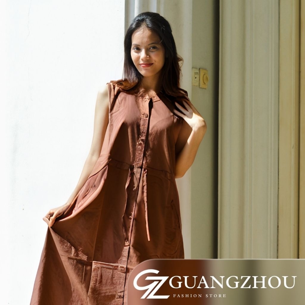 Gamis Kenzie Katun Paris Premium | Guangzhou -7001