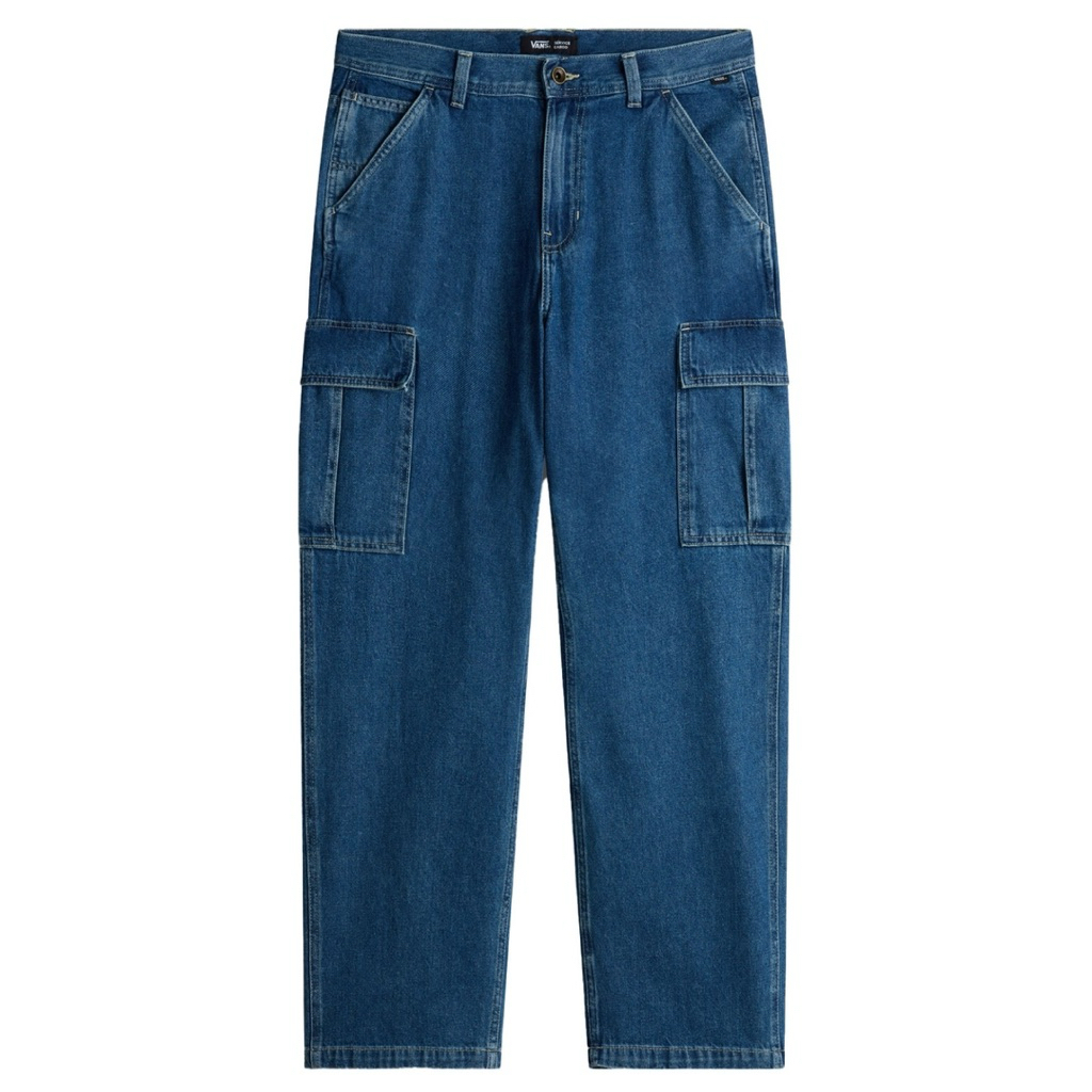 Vans Service Cargo Loose Denim Pant - Blue