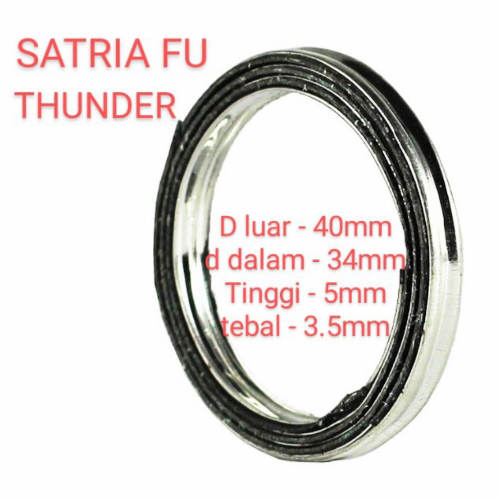 PERPAK ASBES KNALPOT / PACKING EXHAUST KNALPOT - SATRIA FU THUNDER 125