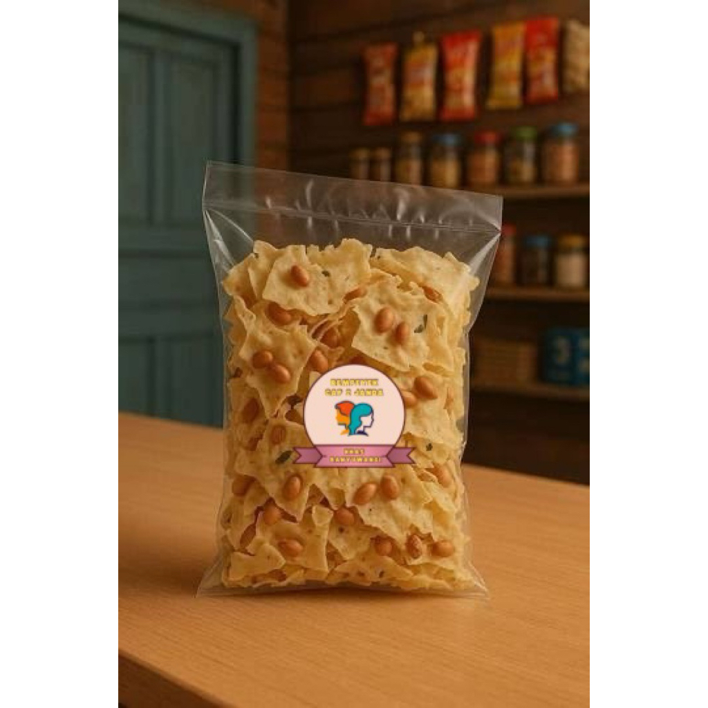 

Camilan Rempeyek Khas Banyuwangi/100gr/250gr- 100% Renyah.