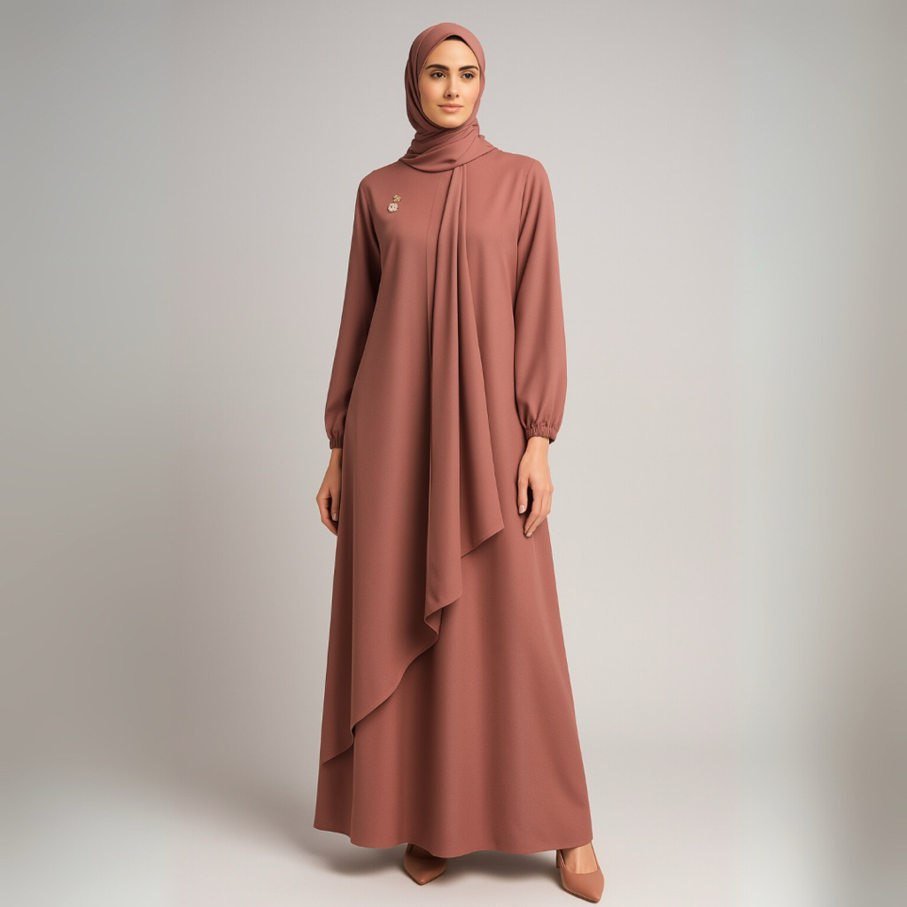 Pastelo CLEMIRA DRESS by juragan gamis LD 110cm