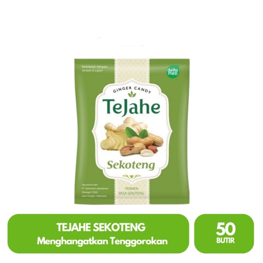 

Permen Tejahe Sekoteng Candy Sak Isi 50 Butir