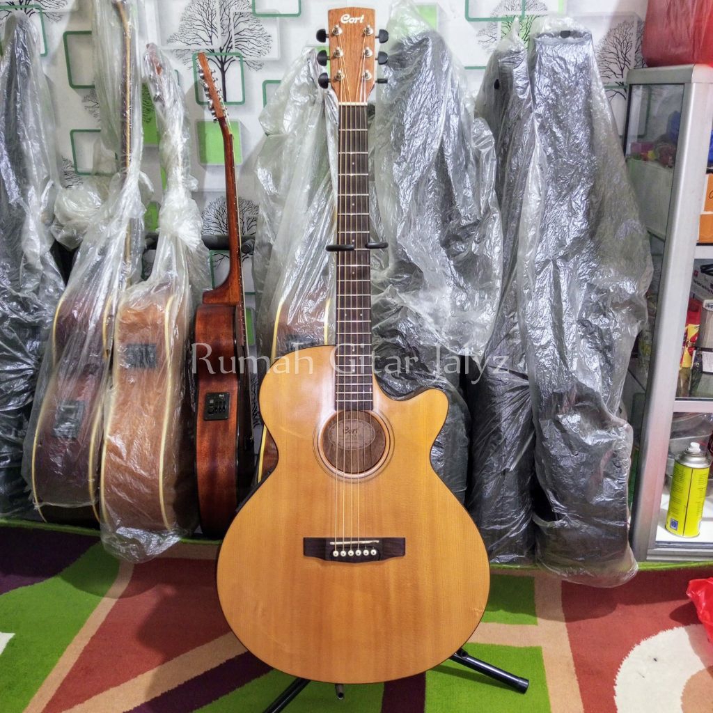 gitar bekas second original CORT SFX 1F NS top solid mulus 2007