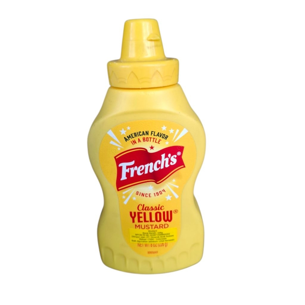 

Yellow Mustard French's 8oz 226gr
