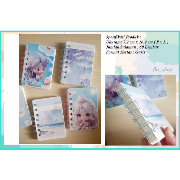 

Notebook Scrapbook Notebook Mini Cute Notebook Lucu Notebook Aesthetic Cute Notebook A7